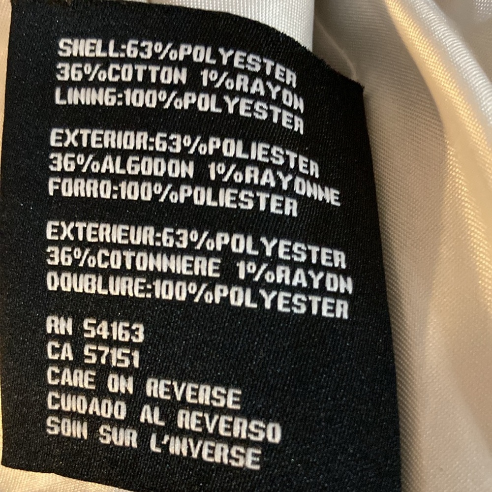 GUESS Double Breasted Trench Coat with removable belt - Picture 9 of 10